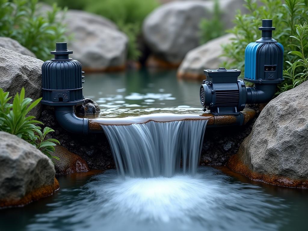 Advanced waterfall circulation system