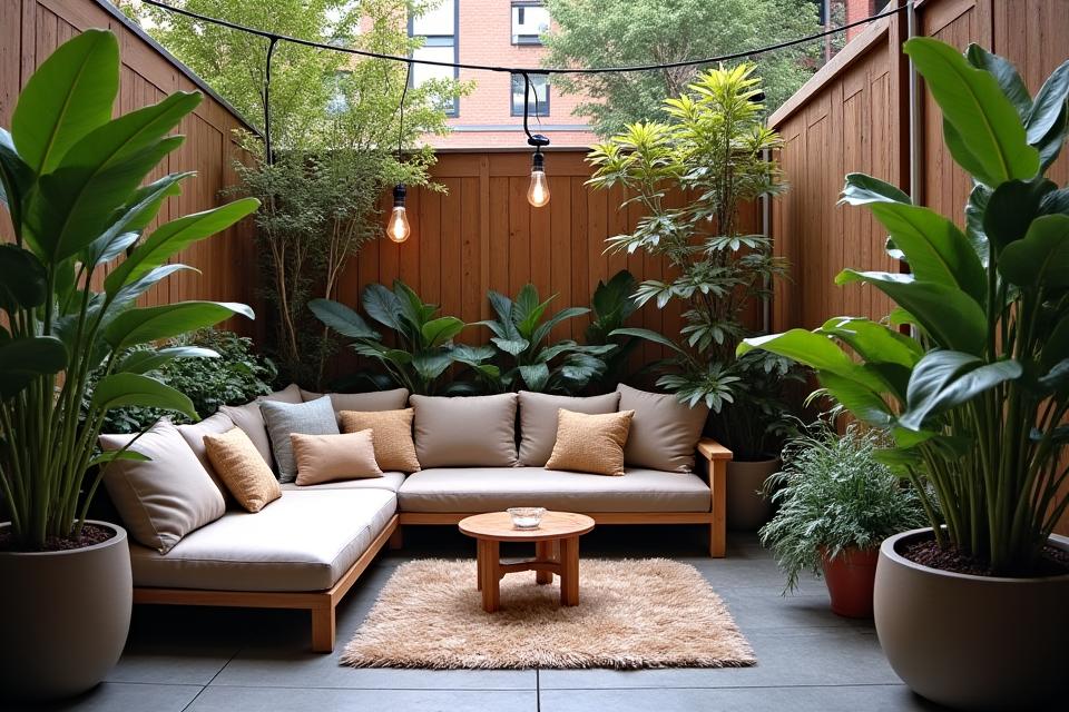 Compact outdoor relaxation station